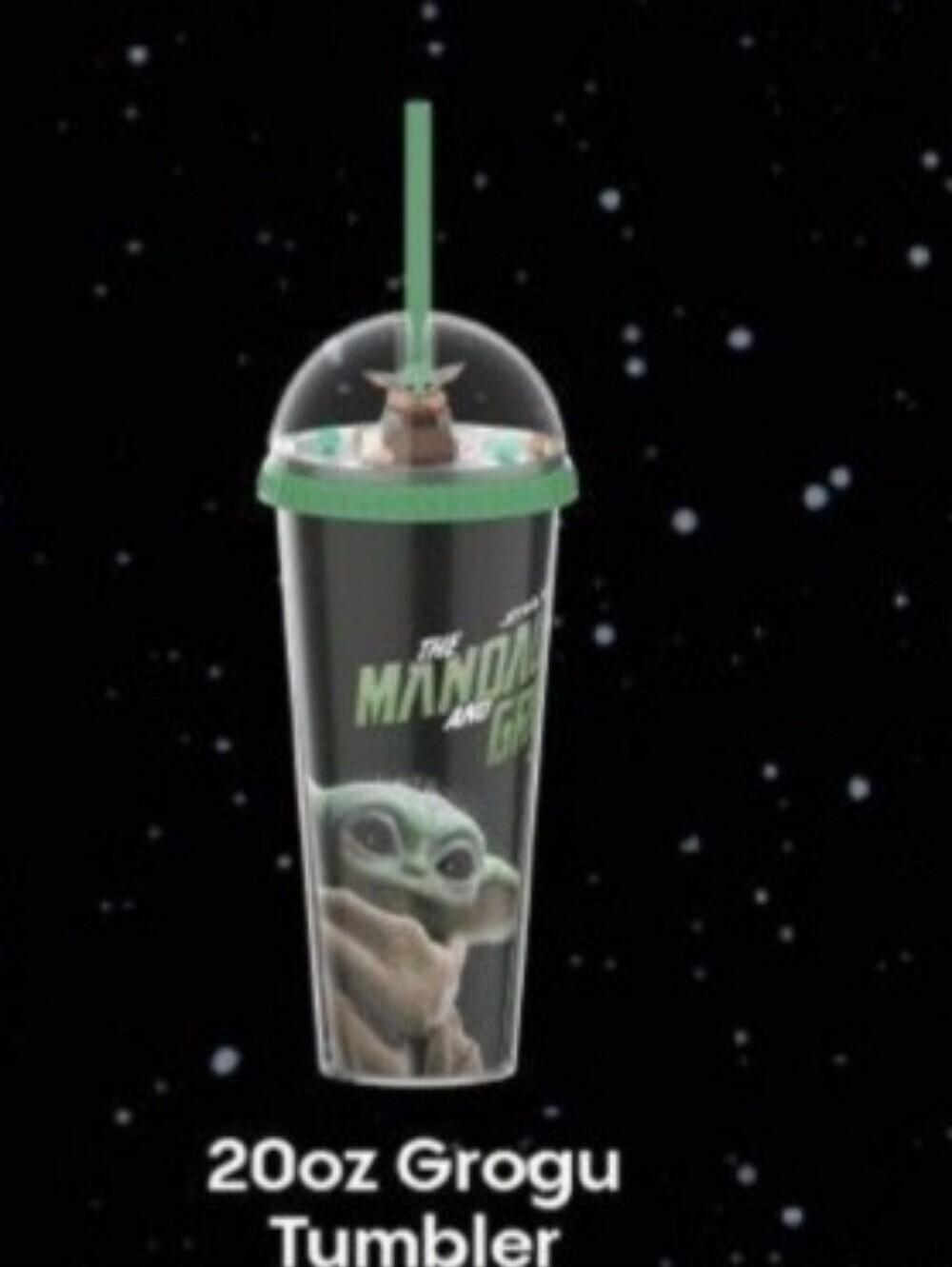 Starwars 20oz Grogu Tumbler